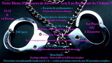 50 NUANCES DE SAVEURS .. ACTE 2 SPECIAL SAINT- VALENTIN !!